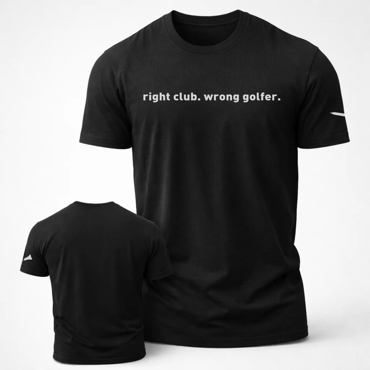 Right Club Wrong Golfer Golf Unisex t-shirt