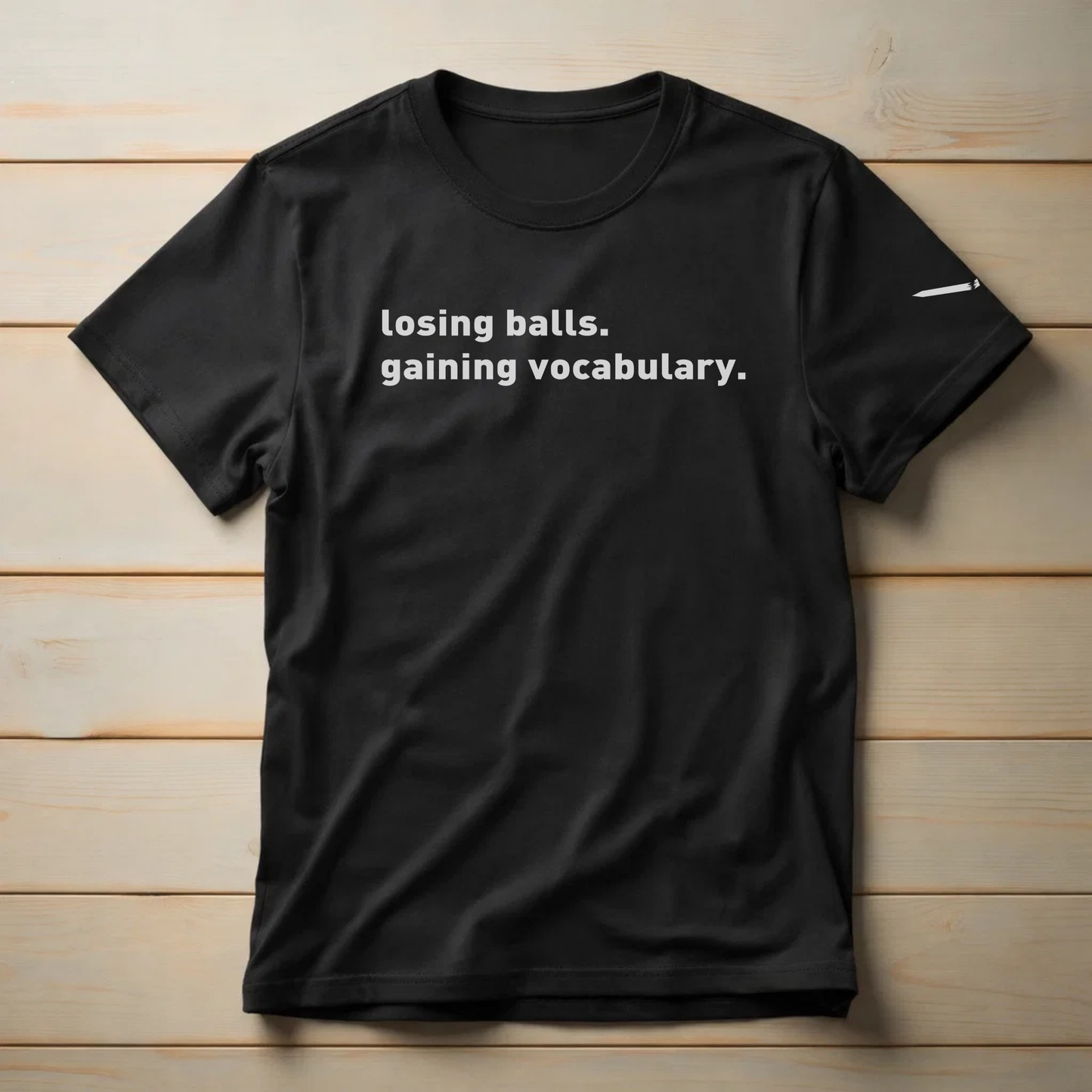 Losing Balls Gaining Vocabulary Golf Unisex t-shirt
