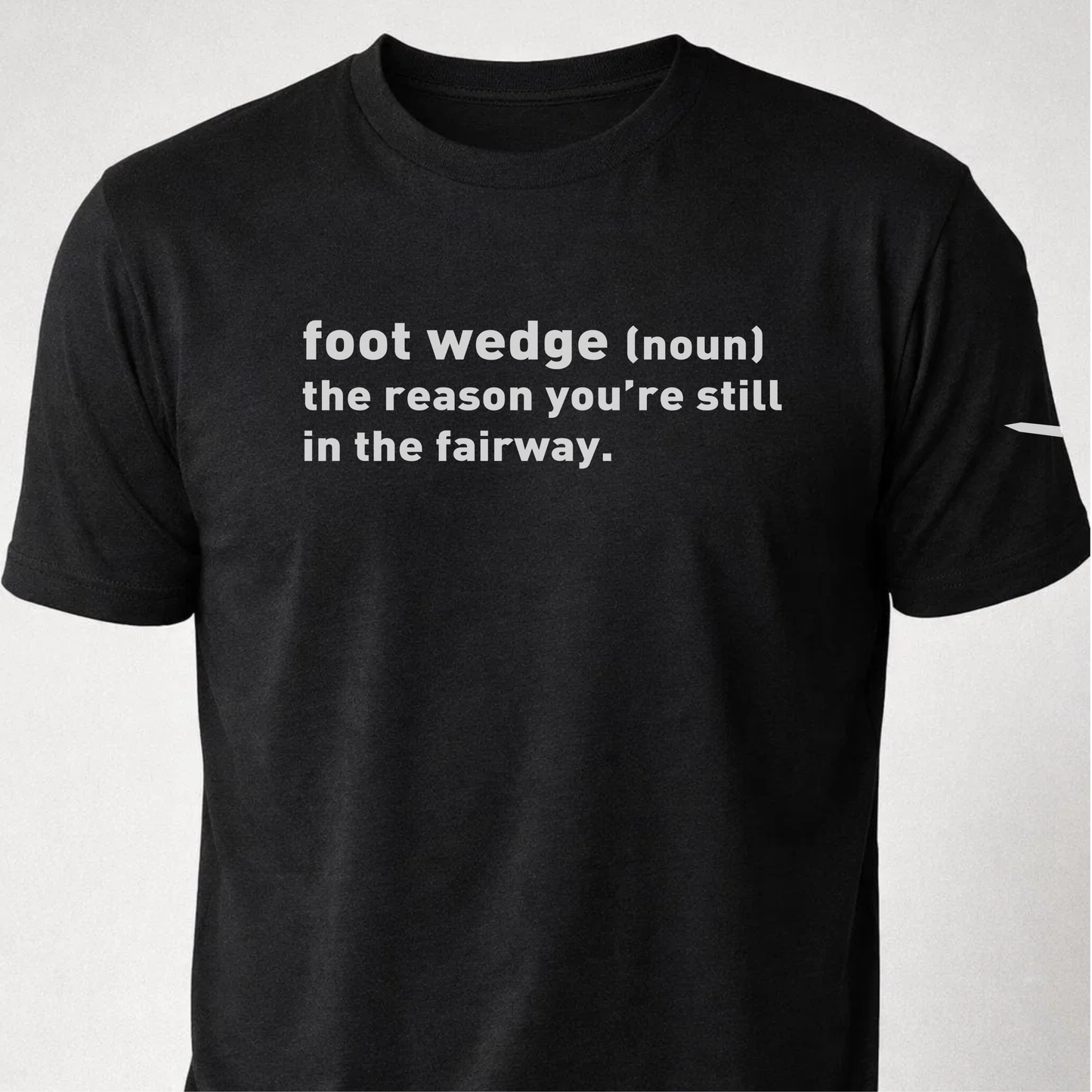 Foot Wedge Definition Funny Golf Unisex t-shirt
