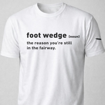 Foot Wedge Definition Funny Golf Unisex t-shirt