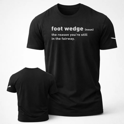 Foot Wedge Definition Funny Golf Unisex t-shirt