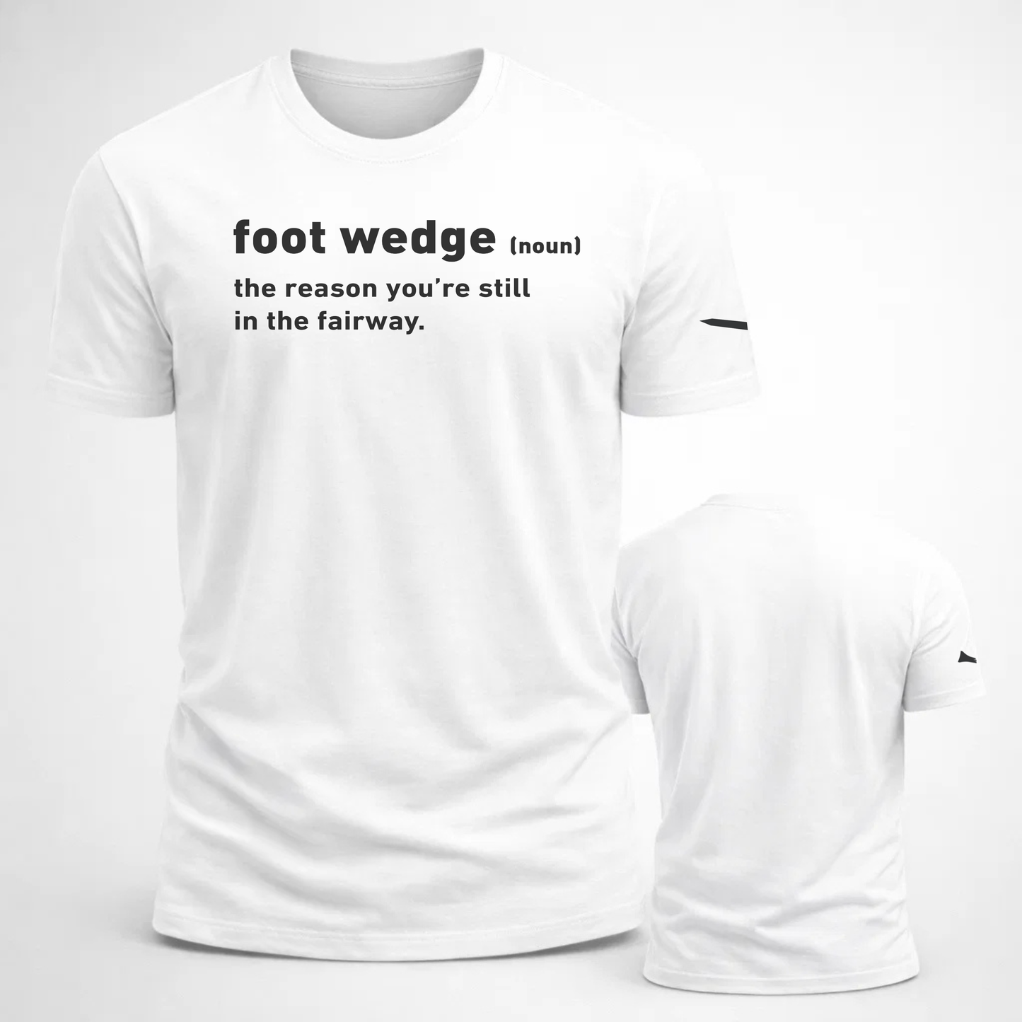 Foot Wedge Definition Funny Golf Unisex t-shirt