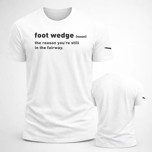 Foot Wedge Definition Funny Golf Unisex t-shirt