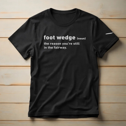 Foot Wedge Definition Funny Golf Unisex t-shirt